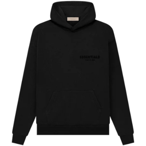 Fear of God Essentials Hoodie Stretch Limo - Black (SS22)