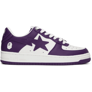 A Bathing Ape Bapesta Low Purple/White