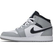 Load image into Gallery viewer, Nike Air Jordan 1 Mid &quot;Light Smoke Grey Anthracite” (GS)
