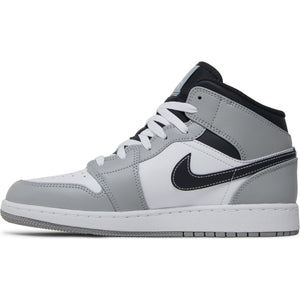 Nike Air Jordan 1 Mid "Light Smoke Grey Anthracite” (GS)