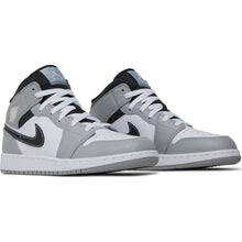 Load image into Gallery viewer, Nike Air Jordan 1 Mid &quot;Light Smoke Grey Anthracite” (GS)
