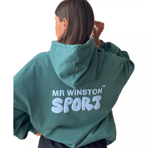 Mr Winston Forest Puff Hoodie